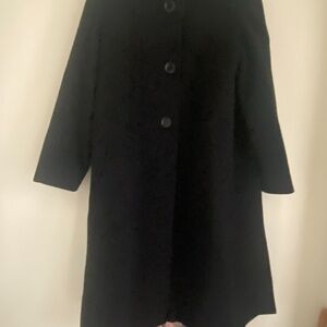 Cinzia Rocca beautiful elegant wool -cashmere coat size 16 US